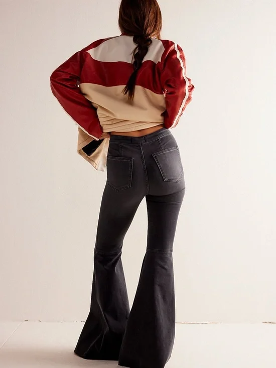 FREE PEOPLE We The Free Just Float On Flare Jeans - Picture 14 of 14